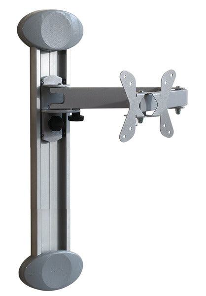 TV-Halter Wandhalter Silber - Gleitschiene 990 mm