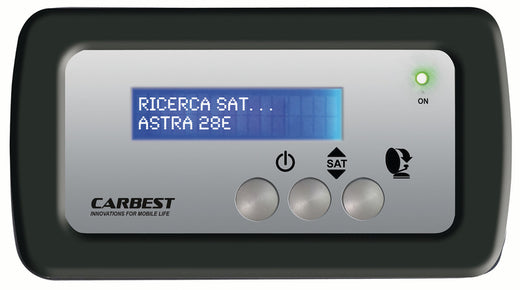 SRMEC Carbest Komfort „Plus“ LCD-Bedienpanel für 15 Satellitenpositionen
