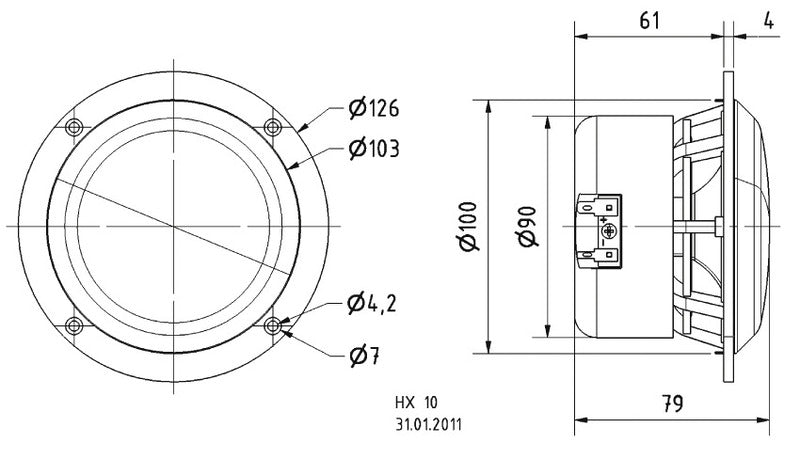 HX 10 Premium-Sound mit kompakten Abmessungen