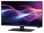 Smart LED TV 23,6", 12V Fernseher, 2Gen, Frameless,Schwarz,Silber