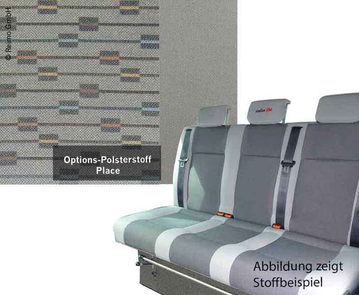 Schlafsitzbank VW T5 Weekender+ V3000 Gr.14 3-sitzig,Place 2fbg Rechts. Wärmet.