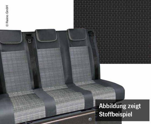 Schlafsitzbank VW T6 V3000 Gr.8 3-sitzig, Briks 2.fbg. Rechtslenker, Wärmetaus.