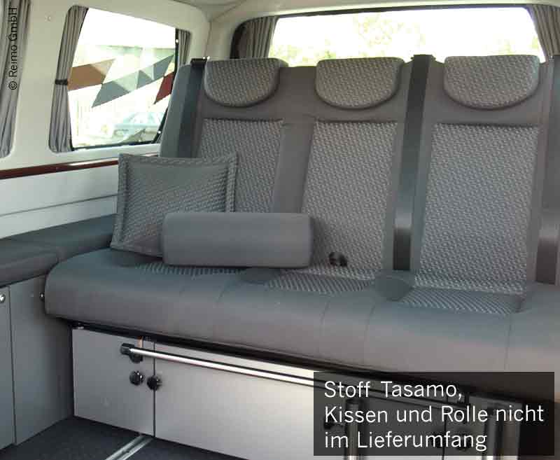 Schlafsitzbank VW T5 V3100 Gr.14 starr,3-sitzig,Polster Tasamo T5 2fbg. Rechtsl