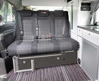 Schlafsitzbank Merc. Vito LR 2015 V3000 Gr.8 3-sitzig, Stoff Classic Grau 2fbg.