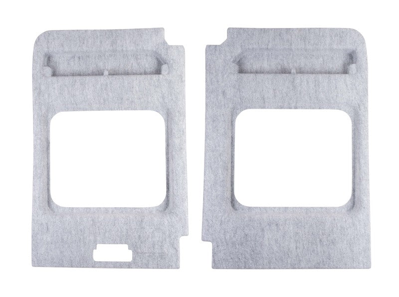 Hecktürverkleidung für Fiat Ducato ab Baujahr 2006 - 2-teilig - Hellgrau