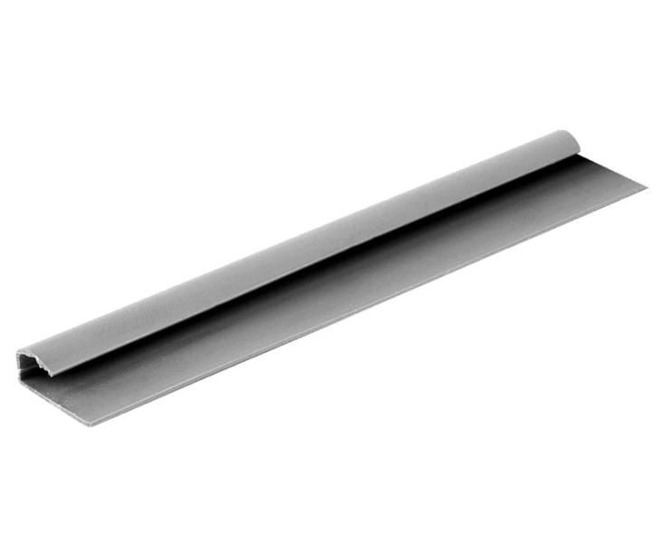 Abschlussprofil Dunkelgrau 3-4 mm - 2,2 m