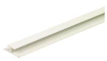 Verbindungsprofil für 3 mm Verkleidungsplatten - Dunkelgrau - 2,2 m