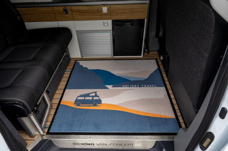 Teppich HOLIDAY TRAVEL, 113x113cm