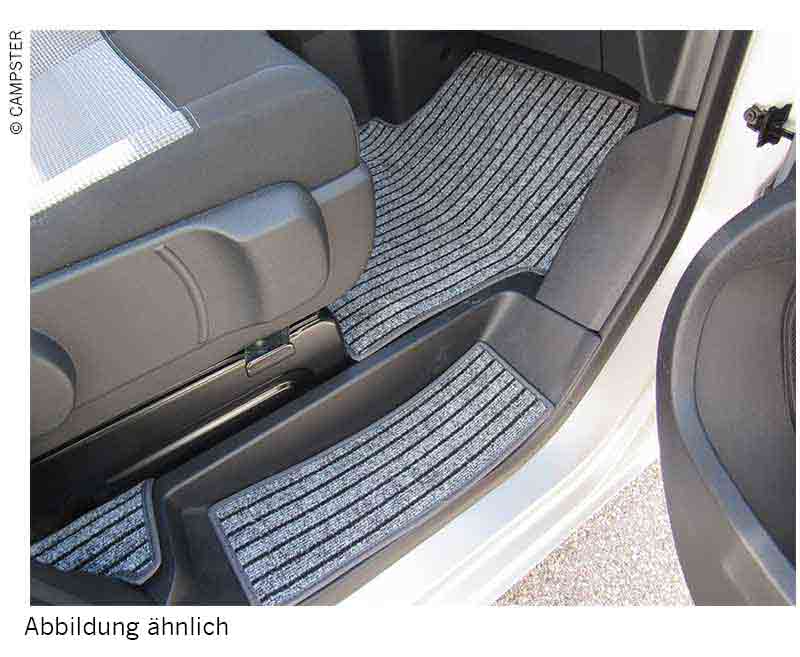 2x Fahrerhausteppich Einstieg für Citroen Campster, Citroen Spacetourer, Peugeot Traveller und baugleiche Fahrzeuge