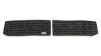 Carbest Fahrerhaus-Einstiegsmatte/Teppich für Volkswagen ID Buzz, 2er Set