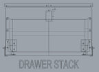 Türschloss 36x59mm satine chrom Türstärke 12-18mm