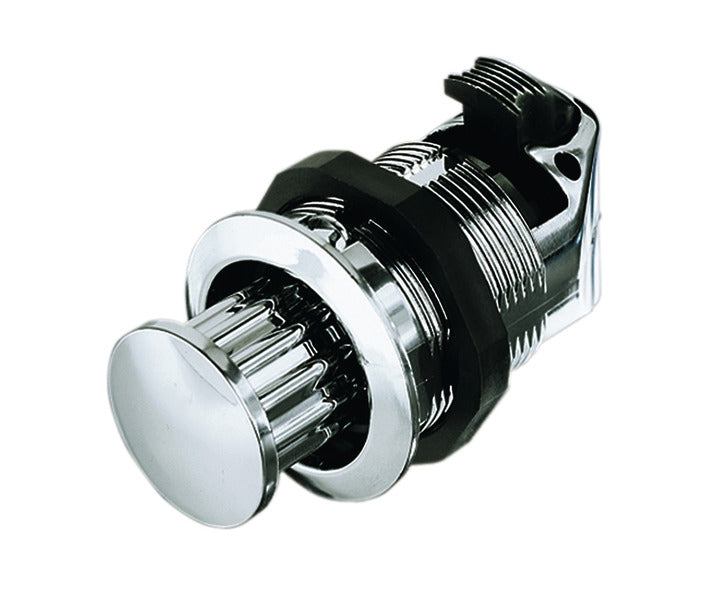 Drehpushlock, Einlochmontage, für Türstärken 1,2-19 mm