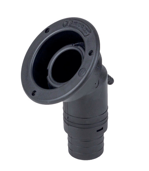 Einfüllstutzen Diesel Ã40mm, lang, schwarz