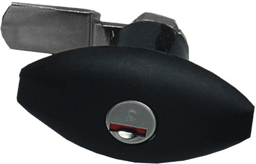 STS Kofferklappenschloß Ellipse - Schwarz
