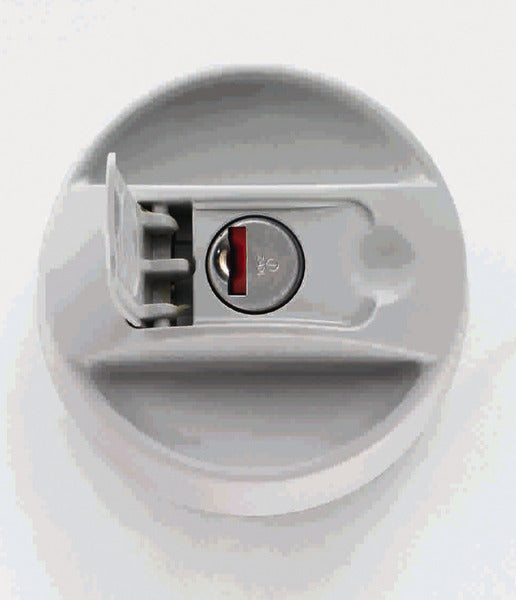 Einfüllstutzdeckel mit Schloßabdeckung
