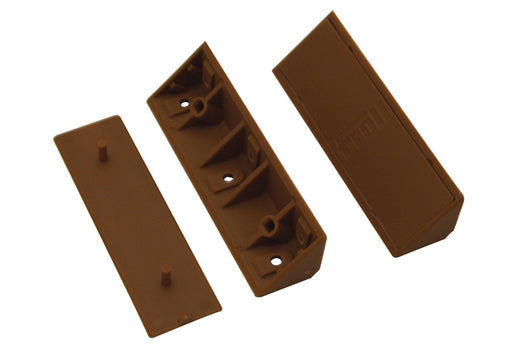 Froli Eckverbinder Set mit Abdeckkappen