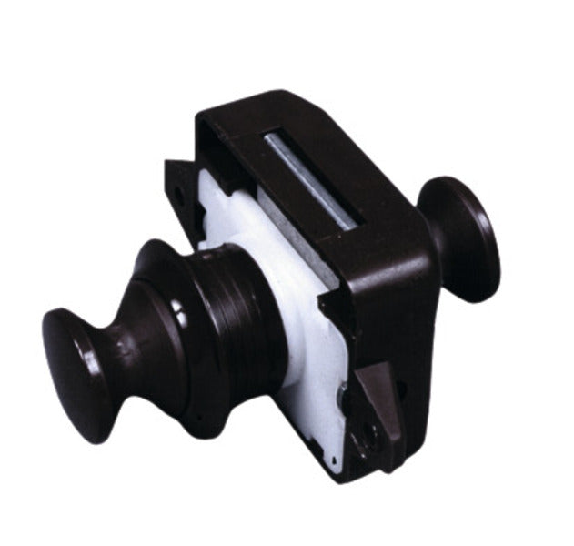 Push-Lock beidseitig betÃ¤tigbar (braun)