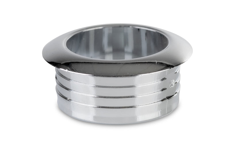 Rosette für Push-Lock Mini chrompoliert für Wandstärke 16mm