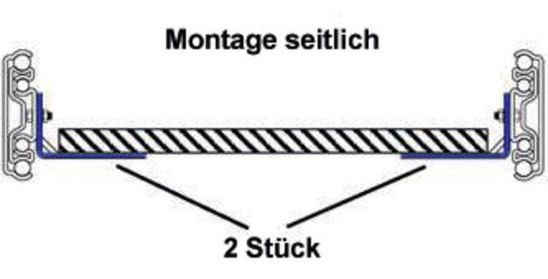 Mit mechanischer Arretierung