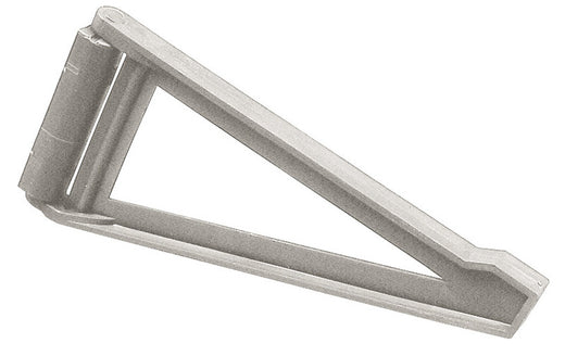 Klappkonsole; 190mm grau Kunststoff