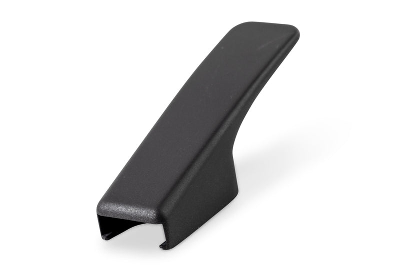 Einzelkleiderhaken Metall schwarz eckig, nicht klappbar
