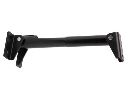 Tischplattenhalter abklappbar Länge 252mm, Aluminium schwarz eloxiert