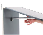 Alu-Klappkonsole mit Einhandbedienung