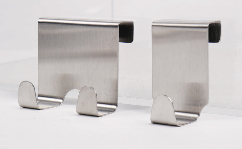 Hakenset silber 3Stück, zum einhängen an Türen, Caravanfenster, <2cm