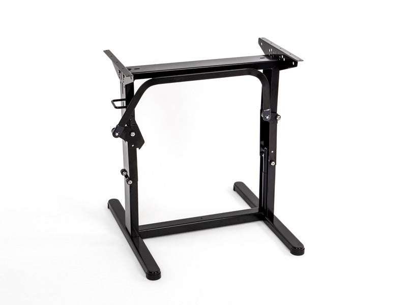 Hubtischgestell, Metall - Länge: 60 cm schwarz,inkl. Bodenbefestigung