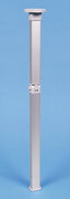 KlapptischfuÃ Silber - HÃ¶he 740 mm Gelenk Mitte