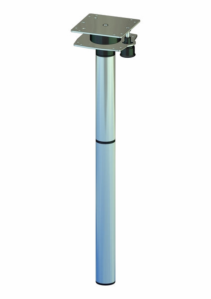 Ausdrehtischfuß aus Aluminium H700 mm - 3-teilig