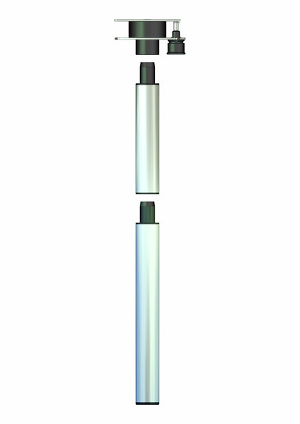 Rastpunkte bei 0°, 135°, 180° und 225°
