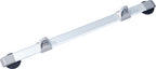 Tischgleitschiene magnetisch - Silber