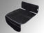 Sitzschoner mit Organizer, schwarz