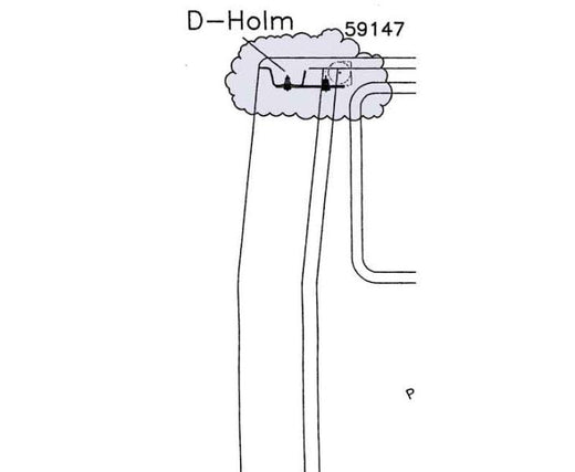 3-Punktgurtadaption VW T5 Kasten Set 3 D-Holm Heck oben