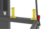 3-Punkt-Gurtbock B90 x T56 cm,inkl.Installationskit+Erhöhung120mm