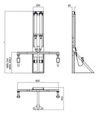 Für Fiat Ducato X250 / X290 Chassis mit Flachrahmen