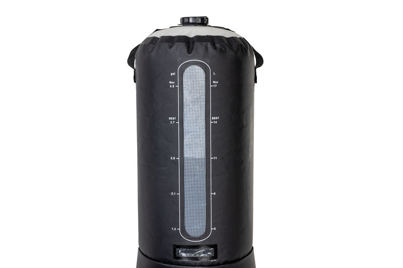 Campingdusche 20l Wassertank inkl. Fußpumpe, Duschkopf, Schlauch