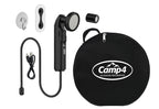 Campingdusche elektrisch 2Stufen,2m Schlauch,1600mAh 2Stufen 0,8/1,1