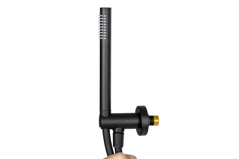 Stab-Duschkopf mit Wandhalterung