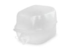 Faltkanister 10L,transparent, 23x21x36cm,Ãffnung 3cm,Deckel weiÃ