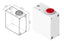 Trinkwasserkonformer Universaltank - 52 l