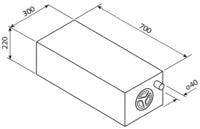 APLAS Wassertank Deckeldichtung 115-137mm für 61058 & 61059