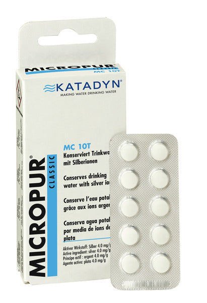 KATAD Micropur Classic - MC 10T - 40 Tabletten für insgesamt 400 l