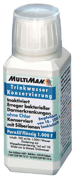 MULTI PuroSil flüssig 1000 Wasserkonservierung, 100ml