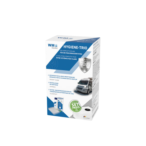 Kombi Hygiene Trio für Frischwassersysteme bis 100L
