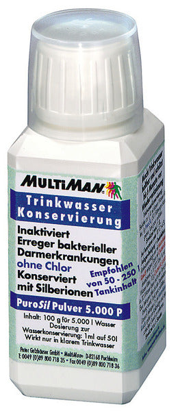 MULTI PuroSil 5000 Pulver Wasserkonservierung, 100g