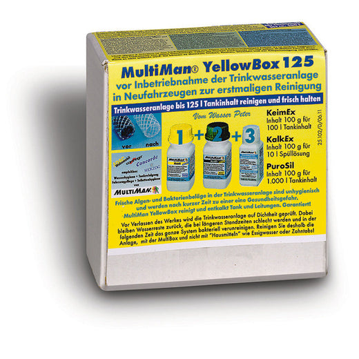 MULTI MultiMan YellowBox 125 Wasser-Inbetriebnahmebox