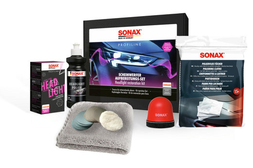 SONAX PROFILINE Scheinwerferaufbereitungs Set