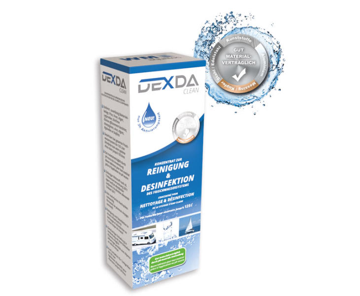 WMAQU DEXDA Clean Wasserdesinfektion 1000 ml (für Tankgrößen bis 500 L)